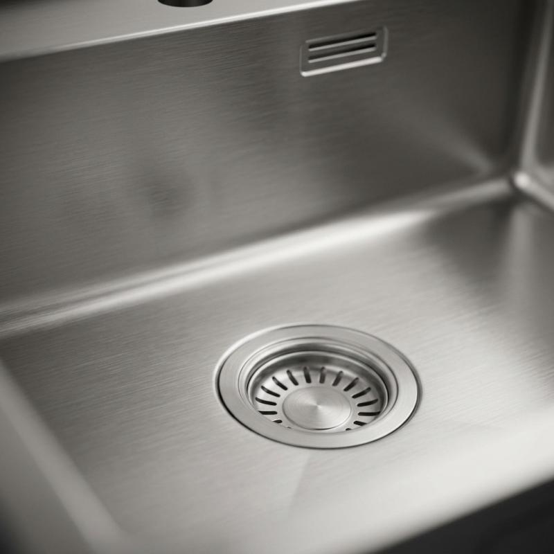 Pure.Sink Luxion RVS spoelbak 51x50 cm Tapwing met kraangatbank PLX5150T-02